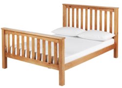 Collection - Maximus Oak Stained - Bed Frame - Double